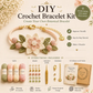 🧶 Kit de bracelet au crochet DIY inspiré par la nature 🧘 Réduisez le stress tout en créant de vos propres mains un bijou à porter.