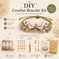 🧶 Kit de bracelet au crochet DIY inspiré par la nature 🧘 Réduisez le stress tout en créant de vos propres mains un bijou à porter.