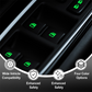 Autocollants universels fluorescents pour interrupteurs et boutons de lève-vitres de voiture