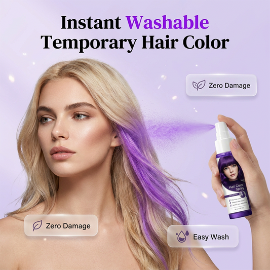 Spray de coloration temporaire 30 ml - Coloration instantanée lavable