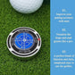 Niveau de lecture de green et marqueur de balle Precision Golf