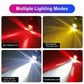 🏍️ Projecteurs LED universels pour moto – Double faisceau et étanches en toutes conditions météorologiques 💡