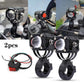 🏍️ Projecteurs LED universels pour moto – Double faisceau et étanches en toutes conditions météorologiques 💡