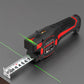 Mètre ruban 2-en-1 avec guide laser