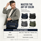 👜 50 % DE RÉDUCTION POUR UNE DURÉE LIMITÉE ! Sac à bandoulière pour homme à grande capacité et multiples poches, sac messager décontracté en nylon résistant à l'eau