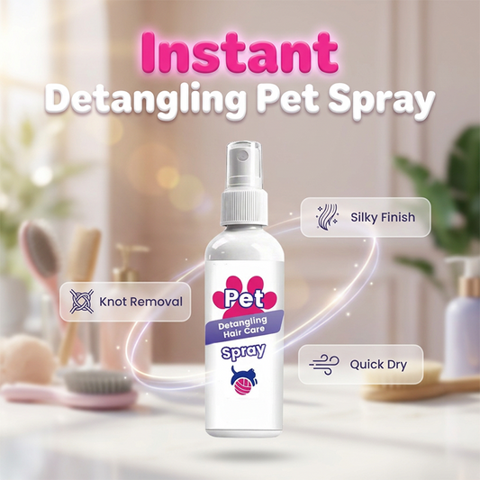 🔥 -50 % aujourd'hui ! 🐾 Spray de soin du pelage pour chiens et chats