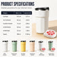 3-in-1 Rechargeable Self-Stirring Mug