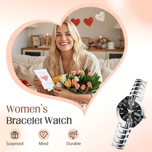 ⏰ Ce soir à minuit expire - Offre à 24.99€ !⌚Montre élégante et étanche pour femme - Le plus beau cadeau🎁