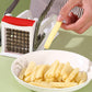 🔥PROMOTION EXCEPTIONNELLE : 50 % DE RÉDUCTION - 🌞Coupe-pommes de terre en acier inoxydable pour frites