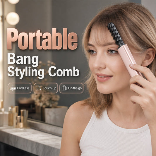 Peigne portatif à coiffure Bang