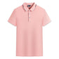 Men's Contrast Collar Printed Lapel T-Shirt