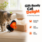 🏠🐈 Papillon intelligent anti-ennui – Activé par le mouvement, vole comme un vrai, le compagnon parfait pour occuper votre félin pendant votre absence ⏰❤️