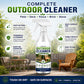 🌧️🏡 Spray nettoyant polyvalent jardin, supprime algues et noirceurs, adapté sols, façades et clôtures en bois
