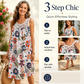 💗💃🏻Promotion du dernier jour : 50 % de réduction ⚡Plus de 50 000 exemplaires vendus💕Robe élégante à fleurs sans manches pour femme