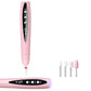 Fraise électrique 2-en-1 pour ongles avec lampe UV pour gel – Kit de manucure et pédicure portable