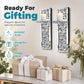 🕯️🛒 -50% ! 🏠Appliques Murales Bougeoirs en Verre Cristal Concassé – Lot de 2 – Finition Miroir & Lueur Ambiante pour Déco Élégante.