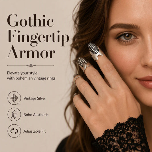 Bagues pour ongles bohèmes ajustables