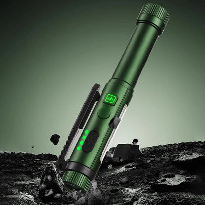 Lampe de travail multifonctionnelle à aimant puissant, en forme de stylo