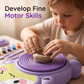🏺 Kit de poterie électrique pour enfants à monter soi-même – Facile à utiliser, expérience créative et sûre – Idéal pour modeler et créer avec de l'argile 👧