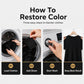 Feuilles de lessive pour raviver les couleurs noires