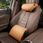 Ensemble appui-tête et coussin lombaire ergonomiques pour siège auto
