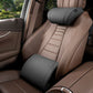 Ensemble appui-tête et coussin lombaire ergonomiques pour siège auto