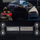 🚗 -50% ! 🔴🔵 Barre Lumineuse Stroboscopique LED Haute Visibilité – Aluminium + Plastique – 18 Modes & Fixation Ventouse pour Véhicules d’Urgence et Chantier 🚨
