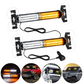 🚗 -50% ! 🔴🔵 Barre Lumineuse Stroboscopique LED Haute Visibilité – Aluminium + Plastique – 18 Modes & Fixation Ventouse pour Véhicules d’Urgence et Chantier 🚨