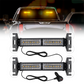🚗 -50% ! 🔴🔵 Barre Lumineuse Stroboscopique LED Haute Visibilité – Aluminium + Plastique – 18 Modes & Fixation Ventouse pour Véhicules d’Urgence et Chantier 🚨