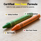 Coffret de crayons de couleur non toxiques pour enfants