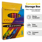 Coffret de crayons de couleur non toxiques pour enfants
