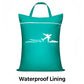🧳💧 Large sac à linge de voyage imperméable – Doublure étanche, grande capacité, rangez vos vêtements mouillés ou sales sans risquer de contaminer le reste de la valise, le gardien de vos bagages bien secs 🩱🧦