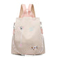 Sac à dos Oxford imperméable à fleurs brodées