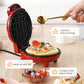 🧇50 % DE RÉDUCTION EN CE MOMENT ! Mini-gaufrier électrique pour un petit-déjeuner facile à préparer, gaufrier compact antiadhésif, appareil de petit-déjeuner portable pour réaliser des gaufres croustillantes maison