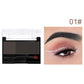🌸 Palette de poudres à sourcils bicolore et tampon réglabl