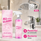 🛡️🧼 Spray nettoyant pour salle de bains – antibactérien, anti-calcaire – parfum frais et éclat !
