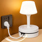 💡 Bedside Lamp with Charging Station – Light Up & Power Up Your Nightstand 🔌