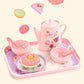 🍵🛒 -50% ! 🦄Set de Théière Jouet pour Enfant – 17 Pièces, Portable & Jeu d’Imagination.
