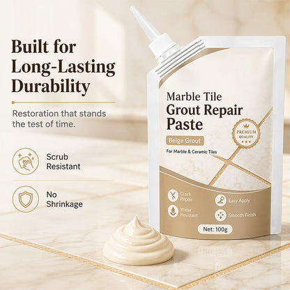 🔥🎁 NEW: 50% OFF 🔥Beige Marble Tile Grout Repair Paste
