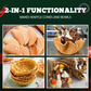 🔥50 % DE RÉDUCTION EN CE MOMENT ! Poêle antiadhésive double face à double usage – Ustensile de cuisine à retournement pour crêpes, pain grillé, steaks et cornets à gaufres, poêle de cuisine antiadhésive facile à retourner