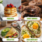 🔥50 % DE RÉDUCTION EN CE MOMENT ! Poêle antiadhésive double face à double usage – Ustensile de cuisine à retournement pour crêpes, pain grillé, steaks et cornets à gaufres, poêle de cuisine antiadhésive facile à retourner