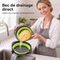 🔥 OFFRE LIMITÉE : -50 % ! 🥗 Passoire Pliable Multifonction – Égouttoir avec Base de Vidange, Compacte & Pratique pour la Cuisine ✨