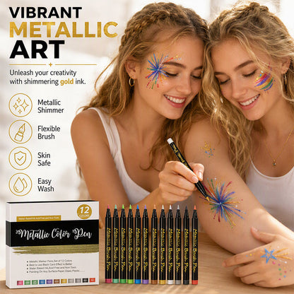 Marqueurs pour tatouages temporaires et peinture corporell