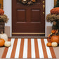 🚪 OFFRE À DURÉE LIMITÉE : -50 % ! ✨ Paillasson rayé antidérapant, résistant aux taches, durable et disponible en plusieurs tailles ✨