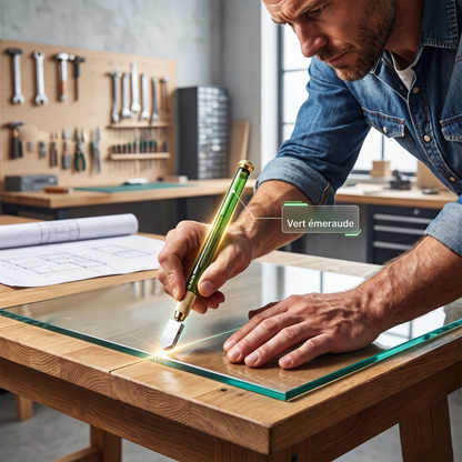 🏆 Offre spéciale du dernier jour :15.99€ ! 🛠️ 1 achetés 1 offerts📐 Coupe-verre diamant professionnel – Molette en alliage trempé✅