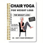 🧘‍♀️ 50 % DE RÉDUCTION EN CE MOMENT ! 📘 Cahier à spirales « Chair Yoga » pour perdre du poids – programme de 30 jours, adapté aux articulations et guide étape par étape – idéal pour les seniors, les débutants et toutes les personnes à mobilité réduite 🪑✨