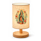 ⚡ PROMO FLASH : 50% DE RÉDUCTION ! Lampe de table en bois à motif de la Vierge Marie