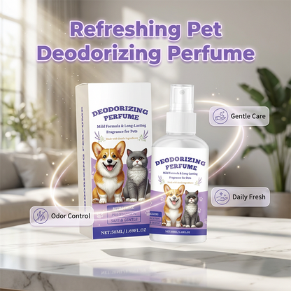 🌸 Spray parfumant désodorisant pour animaux de compagnie | Fresh-Coat Mis