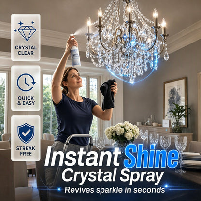 Spray nettoyant pour lustres en cristal
