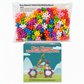 Blocs de Construction 3D Flocon de Neige – Emboîtables, Plastique PP, 100 à 600 Pièces